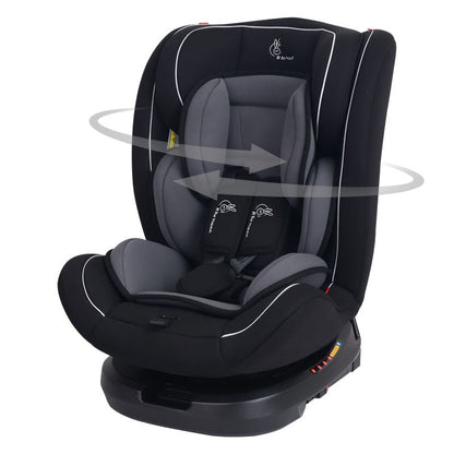 R for Rabbit Jack N Jill Grand ISOFIX Car Seat for kids 0-12 Years Safety Certified, 5-Point Safety Harness, Removable Seat Cover, Adjustable Head Rest
