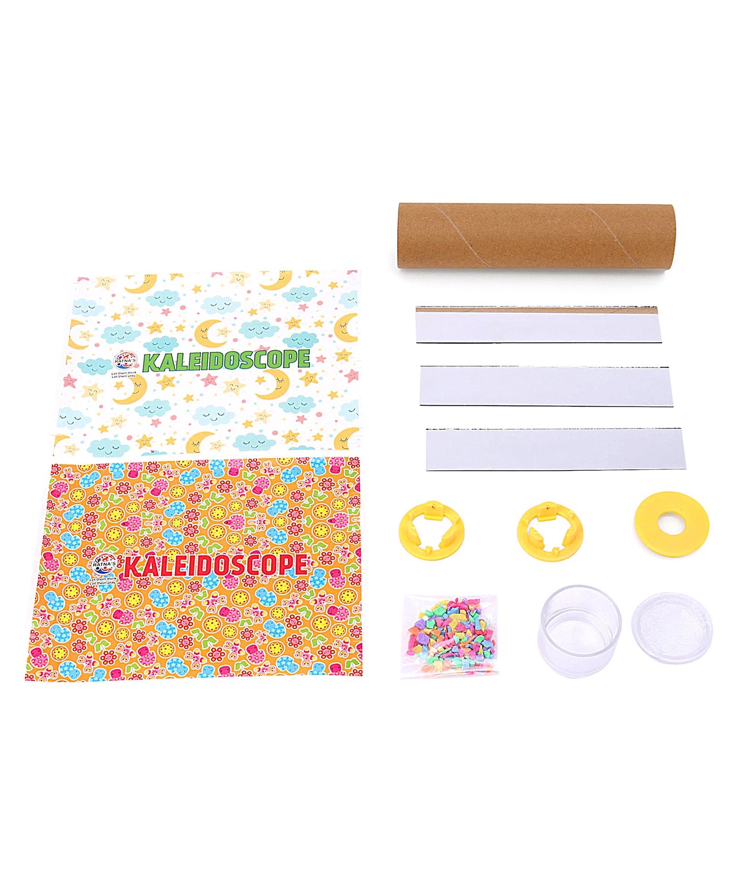Ratnas Kaleidoscope Making Kit - Multicolor