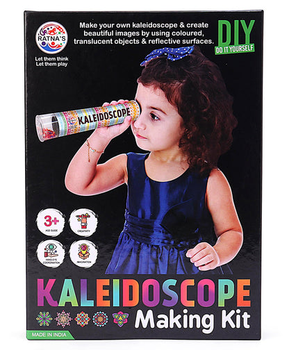 Ratnas Kaleidoscope Making Kit - Multicolor