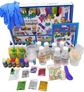 EKTA 3 in 1 Big Creative Box Slime Lab, Magic Bouncy Balls, and Active Sand Sea Creatures