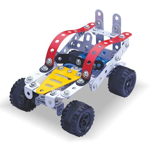 MECHANIX Racing Cars Series, 155 Pieces in The Game, Can Make 15 Different Racing Cars Models, Made in India Game, for 7+ Years of Kids