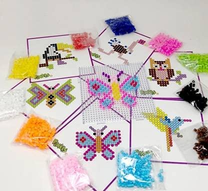 Ekta Pixels Birds And Butterflies|Multicolor