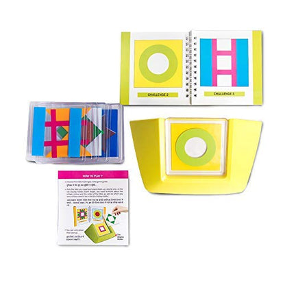 toymate Colour Track Junior- Fun Pack of 60 Challenge IQ Building Activity Game for Age 3 to 5 Years