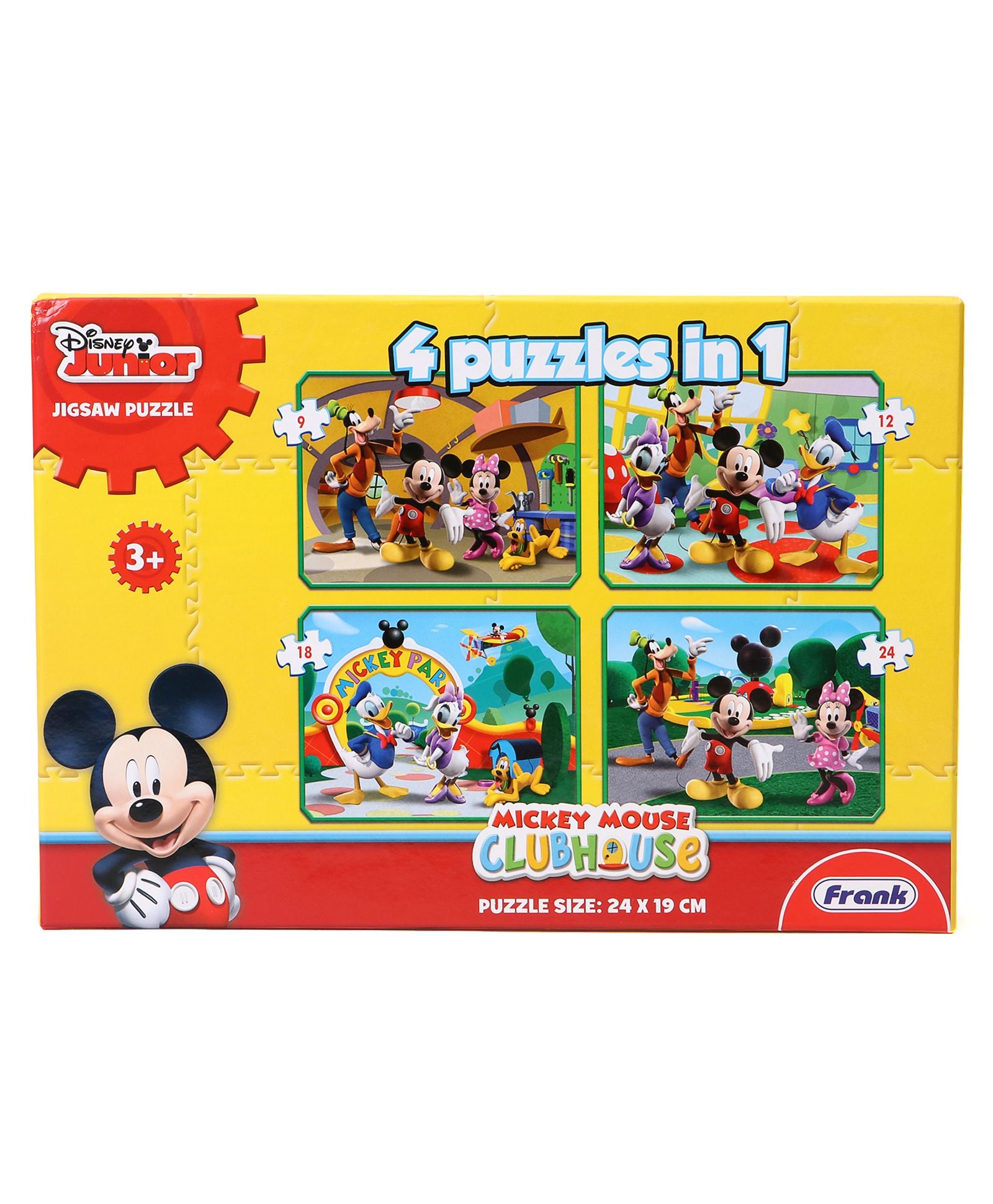 Disney Mickey Mouse Clubhouse 4 In 1 Puzzles