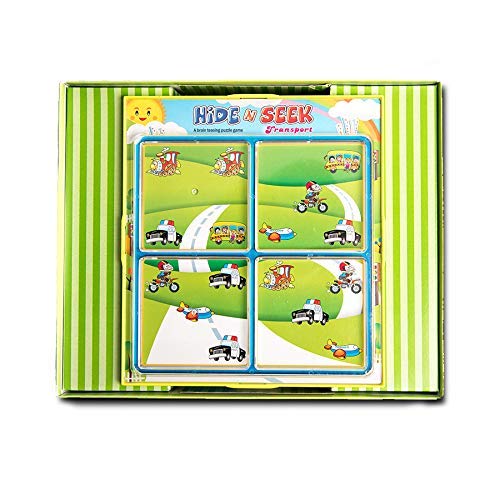 Playmate Hide N Seek Puzzle Transport