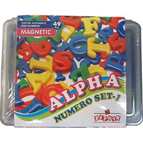 Zephyr Alpha Numero Jar Set -1 Safe and Non Toxic Toys of Childrans
