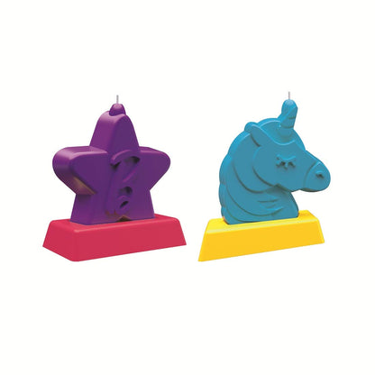 RATNA'S Barbie Candle Making KIT with Stand Multicolor