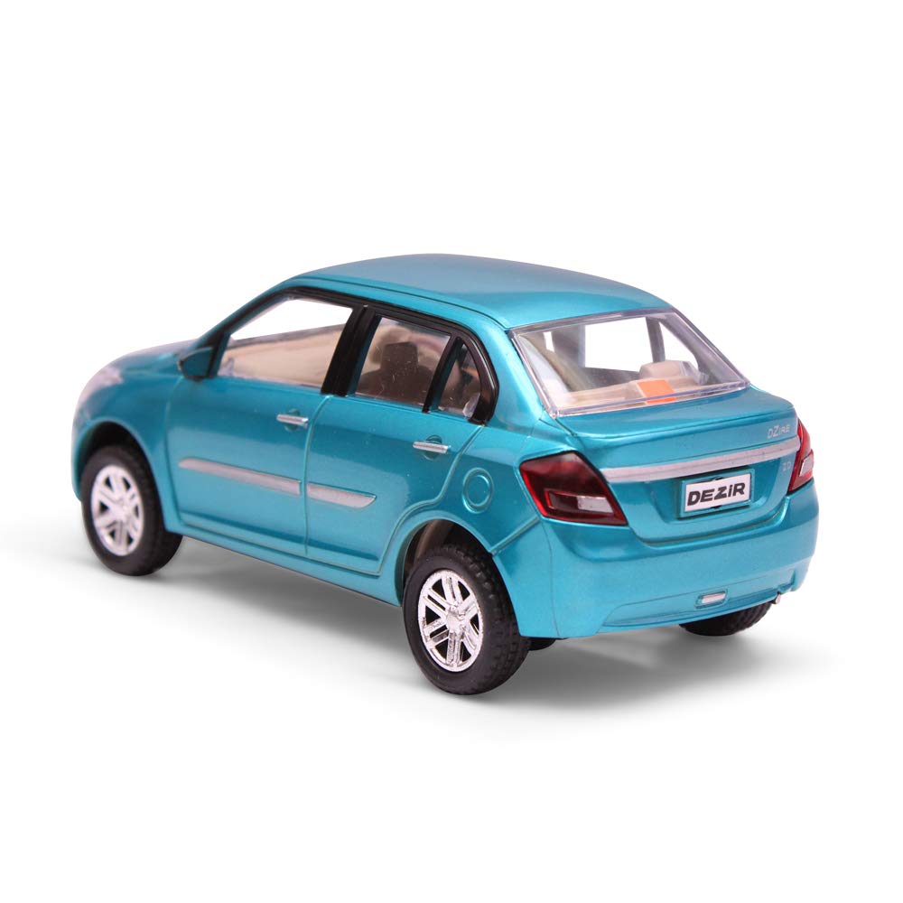 Centy Toys Plastic Swift Dezire Pull Back Car, Multi color - MRGTOYS