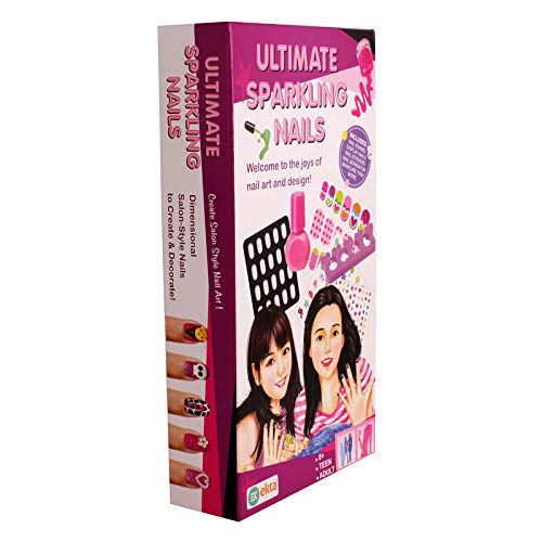 Ekta Ultimate Sparkling Nails Multicolor