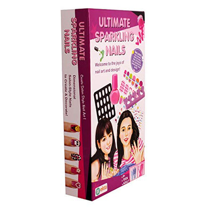 Ekta Ultimate Sparkling Nails Multicolor