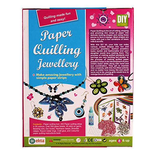 Ekta Paper Quilling Jewellery Multicolor