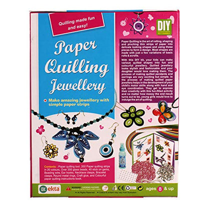 Ekta Paper Quilling Jewellery Multicolor
