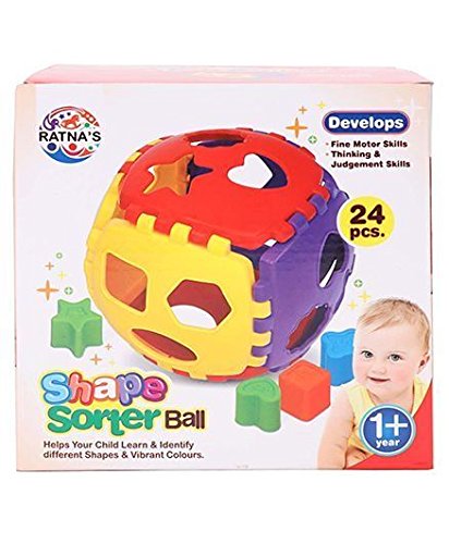 Ratna's Shape Sorting Toys (Shape sorter Ball) - MRGTOYS