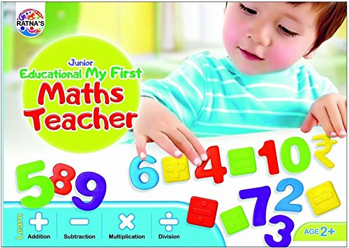 Ratnas Junior Educational My First Maths Teacher to Learn Addition, Subtraction, Multiplication & Division