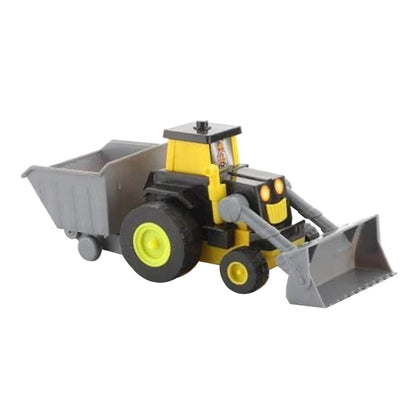 ADITI TOYS® Plastic Construction Vehicles Set Toy for Kids Friction Power Toys Set for Boys Road Roller, Bulldozer Digger Tractor Cement Steamroller Crane Sandbox Truck Toy (Road Dumper)