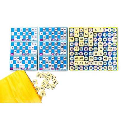 Housie Jumbo - 144 Tickets Fun Multicolour Board Game for Kids - (Age Group : 3-15 Years)