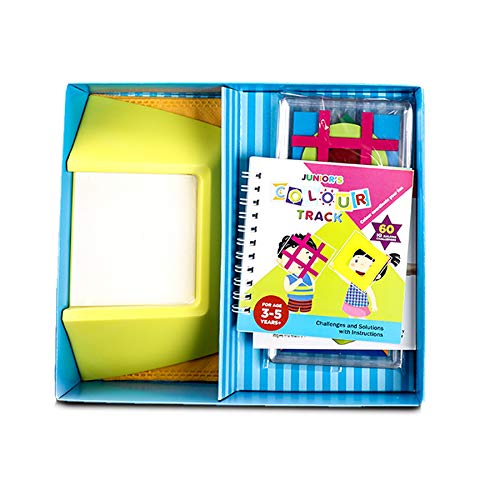 toymate Colour Track Junior- Fun Pack of 60 Challenge IQ Building Activity Game for Age 3 to 5 Years