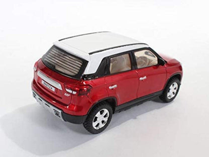 Centy Toys Plastic Brezza Pull Back Car (Multicolor) - MRGTOYS
