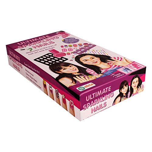 Ekta Ultimate Sparkling Nails Multicolor