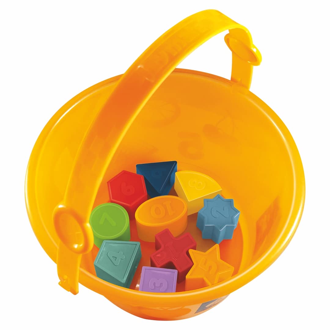 toymate My Shape SORTER Basket- A Pre School Toy with 10 Shapes & Colours- for Age 2 Years & Above.