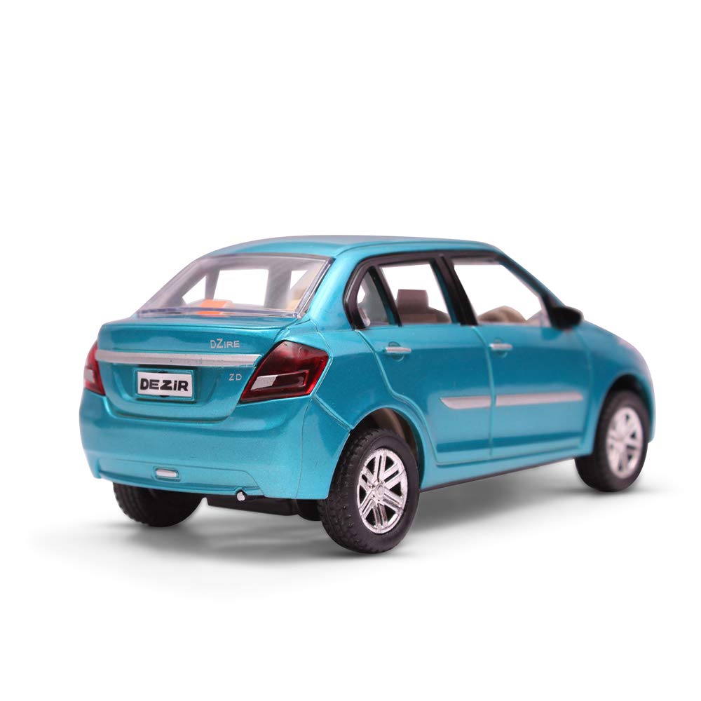 Centy Toys Plastic Swift Dezire Pull Back Car, Multi color - MRGTOYS