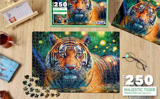 Frank Majestic Tiger 250 Pieces Jigsaw Puzzles