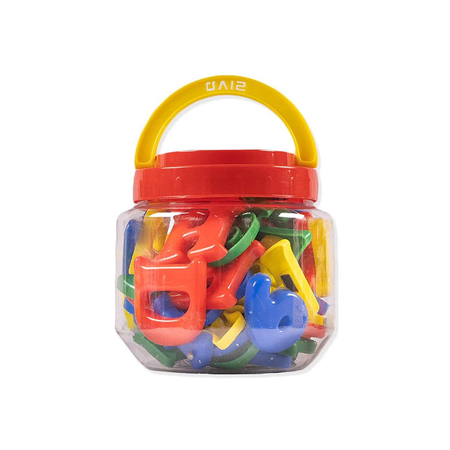 Educational Magnetic Alphabet Jar for Kids Toddler to Learn ABCD Alphabet