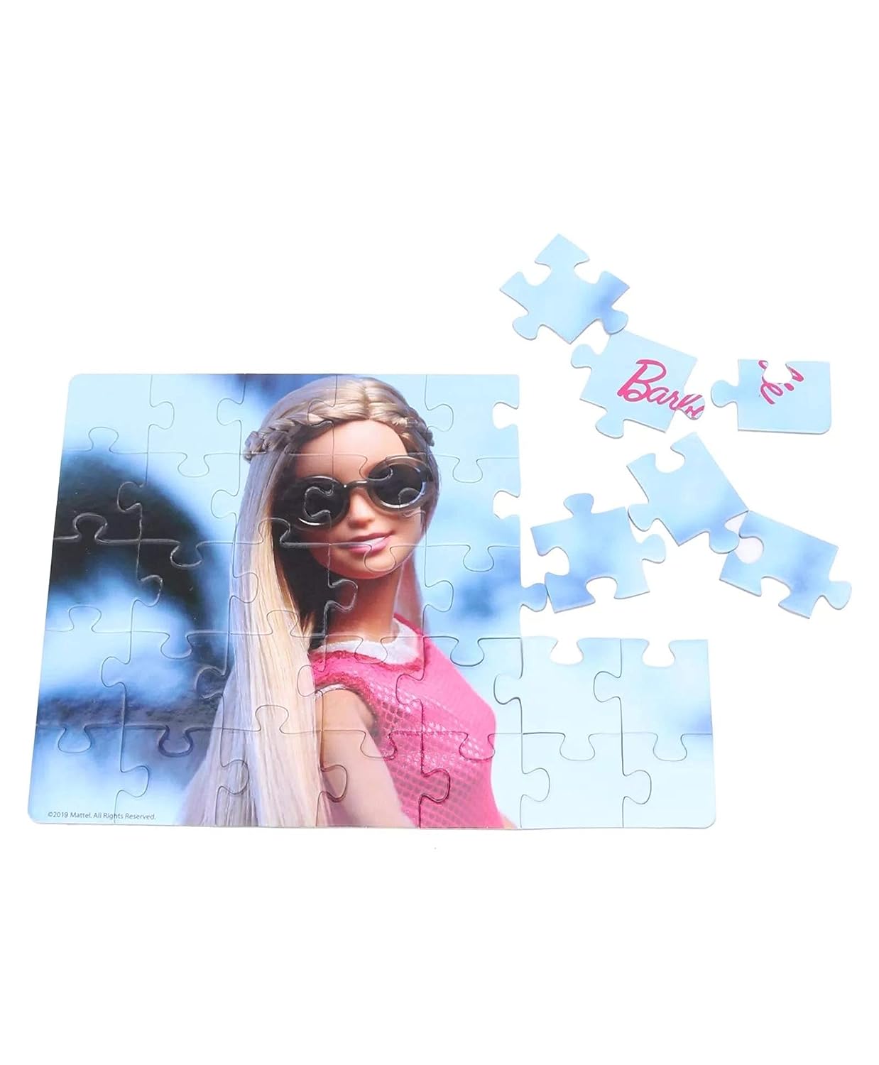 RATNA'S Barbie Jigsaw 4 in 1. 4 Different Jumbo Jigsaw Puzzles for Girls