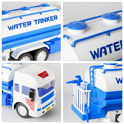 RATNA'S My First Wheels Water Tanker | Friction Powered Big Size Toy Vehicle for Kids