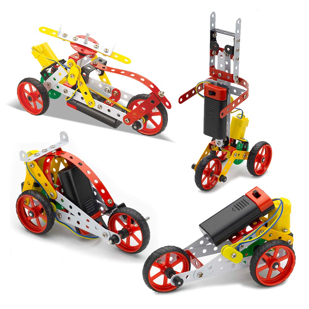Zephyr Mechanix - Robotix - 1 DIY, Educational, Learning, Stem, Building and Construction Toys (Multicolor)