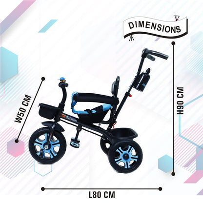 babycute Tricycle for 3 to 5 Years Old Kids , Attractive, Stylish and Comfortable Design V-4 Tricycle (Green) - MRGTOYS