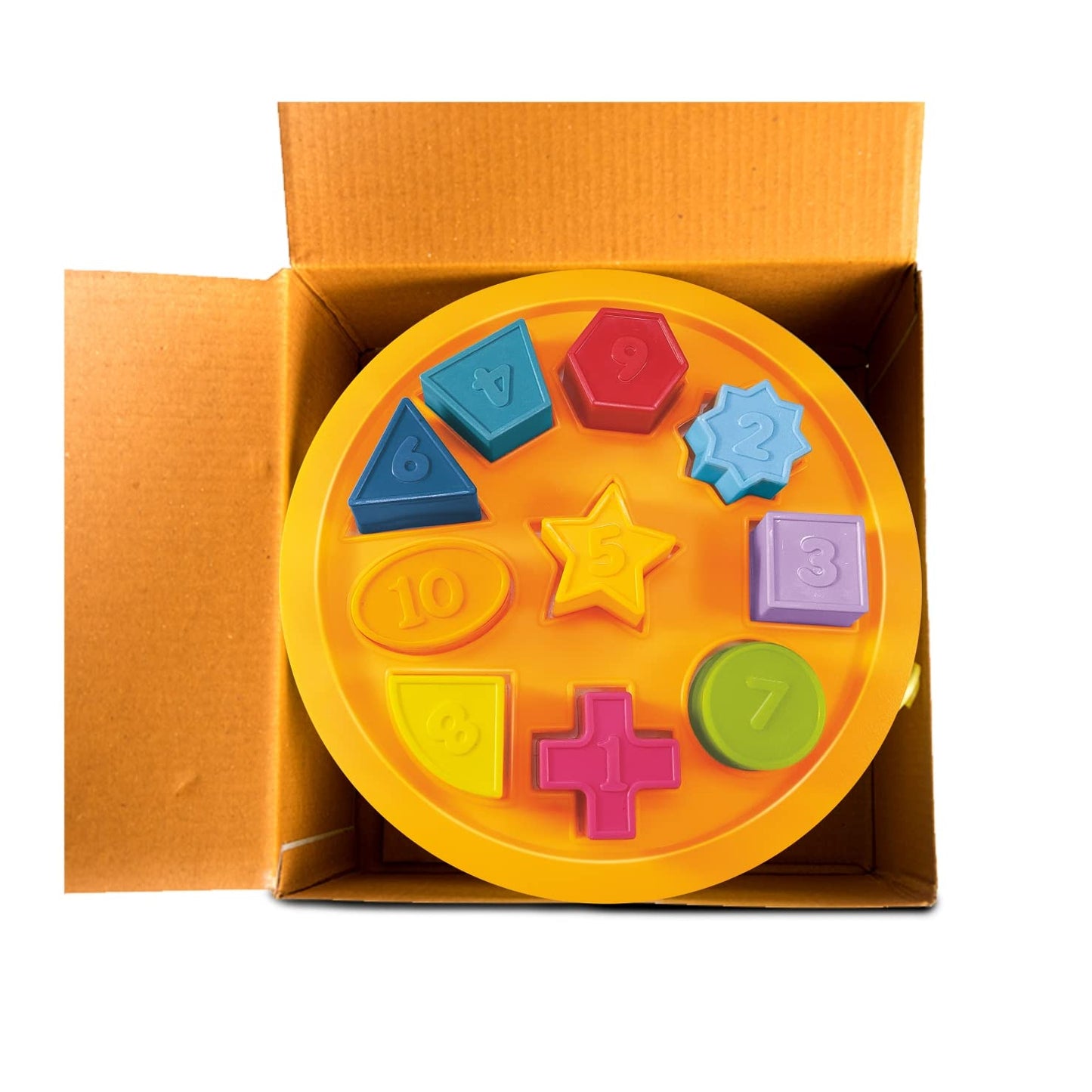 toymate My Shape SORTER Basket- A Pre School Toy with 10 Shapes & Colours- for Age 2 Years & Above.