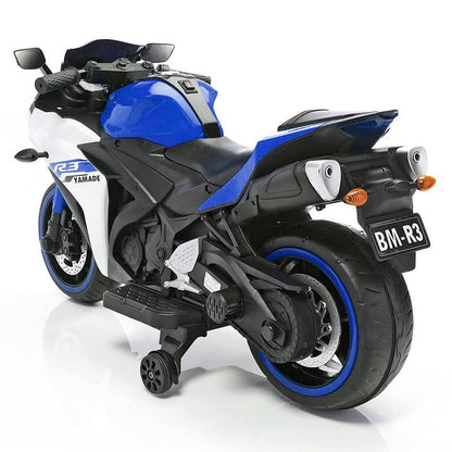 Children's Toy Bike R3: Rechargeable Battery-Powered Ride-On for Boys and Girls | Electric Ride-On for Kids [Ages 2 to 5, Large Size - Blue