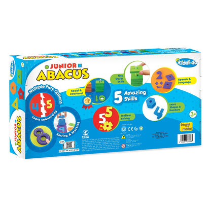 Imagimake Plastic Abacus Skill Building Activity Set, Multicolour, 2 Years and Above