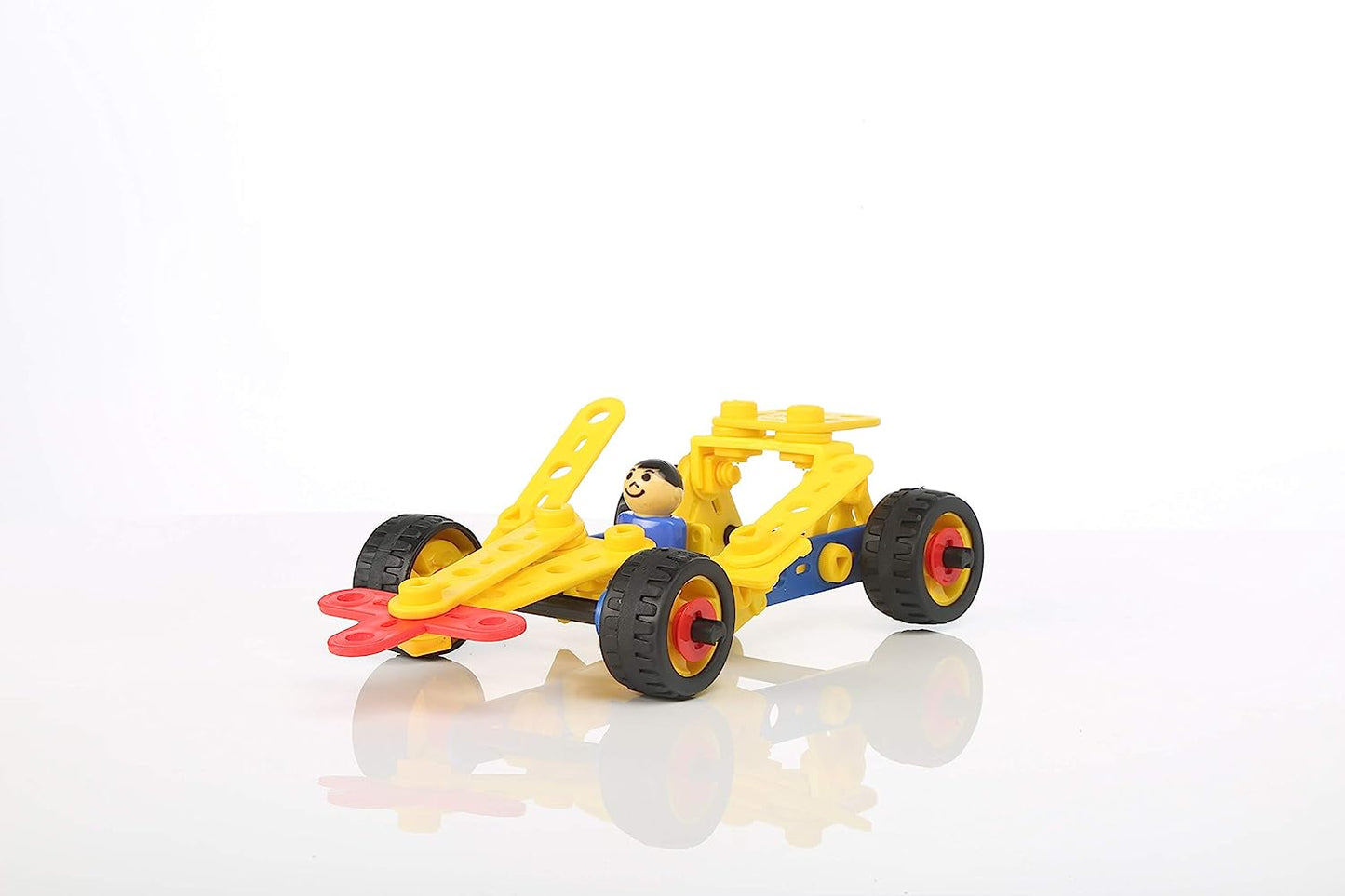MECHANIX Plastic Mobitech Cars And Planes, 14 Models Educational, Stem Learning, Building And Construction Toy, Age 3-8, Multi color