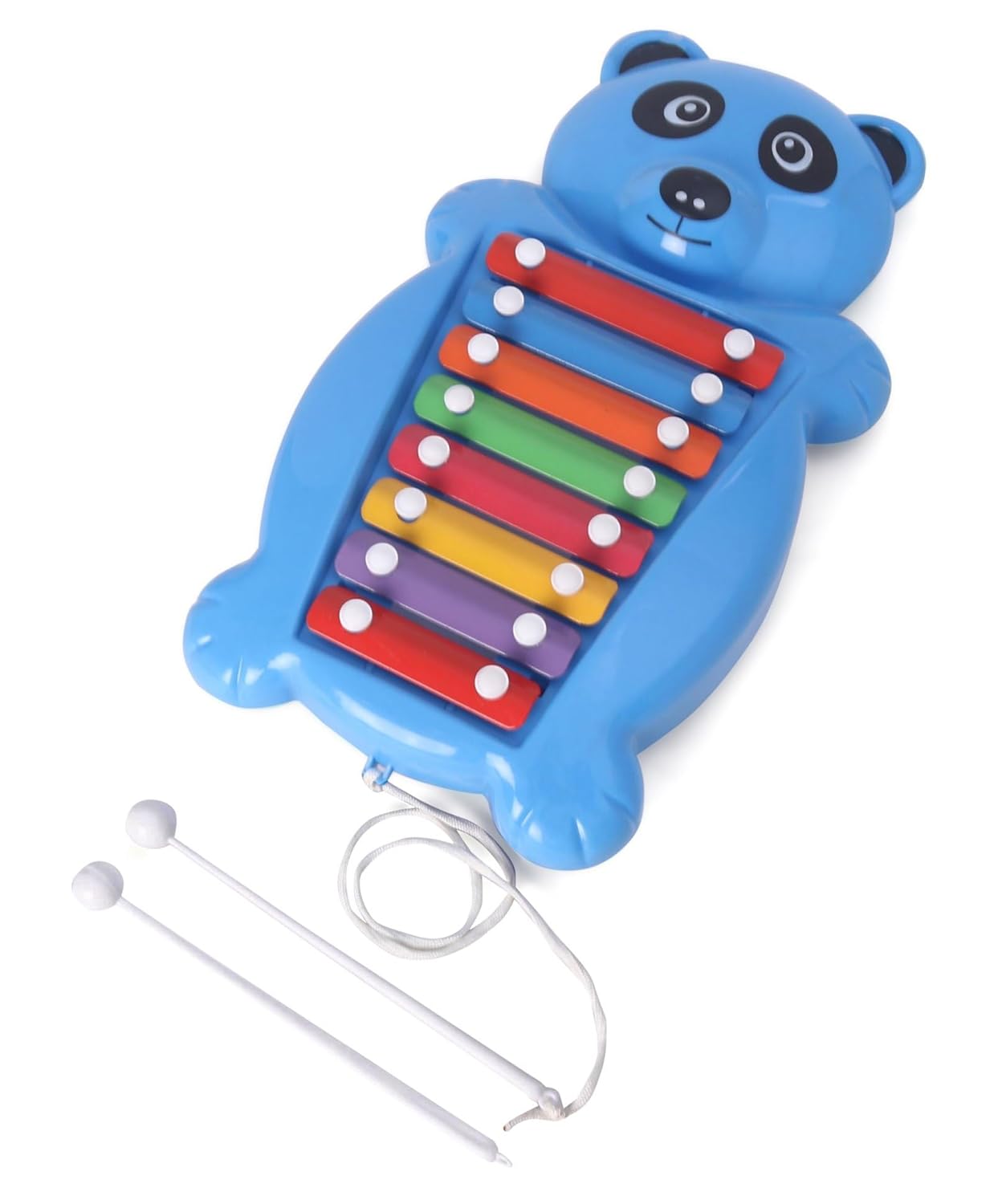 Prime Panda Xylophone 2 in 1 Musical Toy & Pull Along Toy for Kids 2-4 Years with 8 Notes Non Toxic no Batteries (color may very)