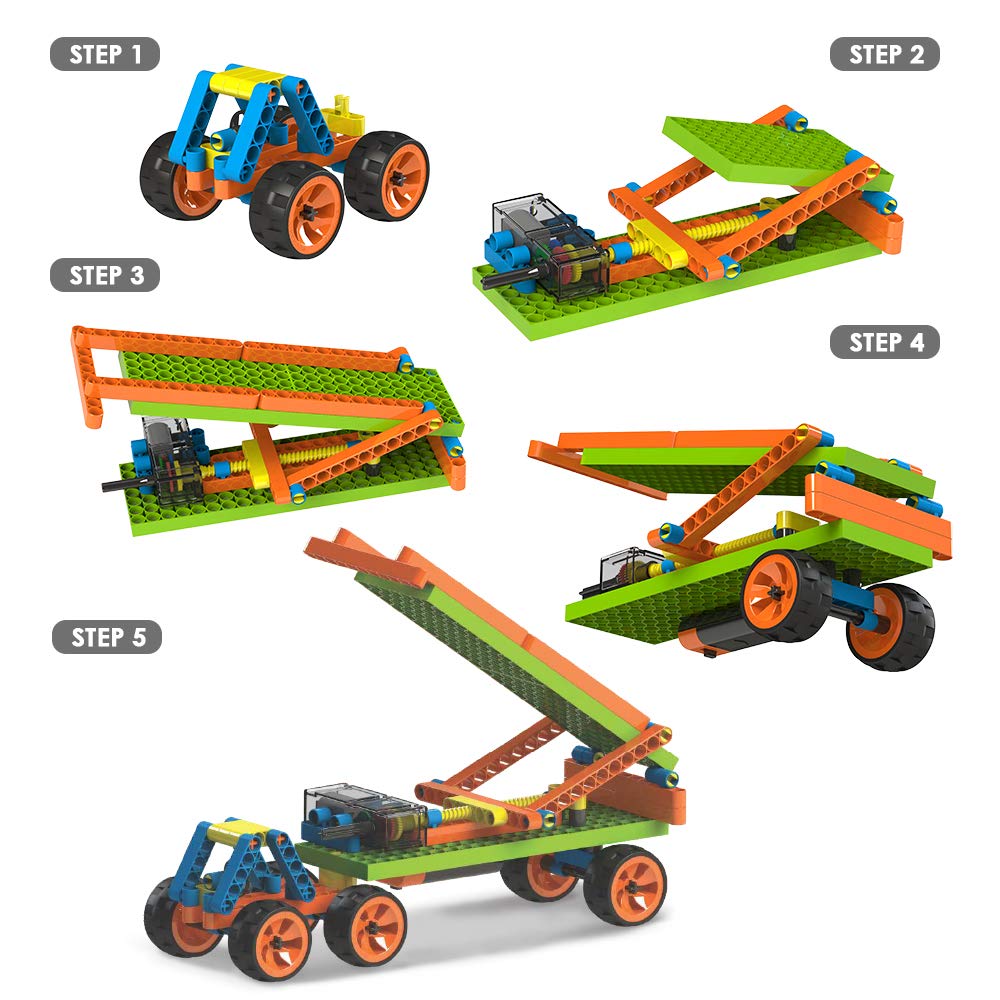 BLIX - Power Screw DIY, Science Kit,Educational,Stem Learning kit, Building and Construction Toys,7 yr+ Boys and Girls - MRGTOYS
