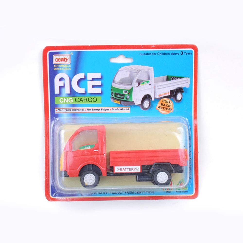 Centy Toys Plastic Tata Ace Pull Back Vehicle, 1 Pull Back Vehicle, Multicolour - MRGTOYS