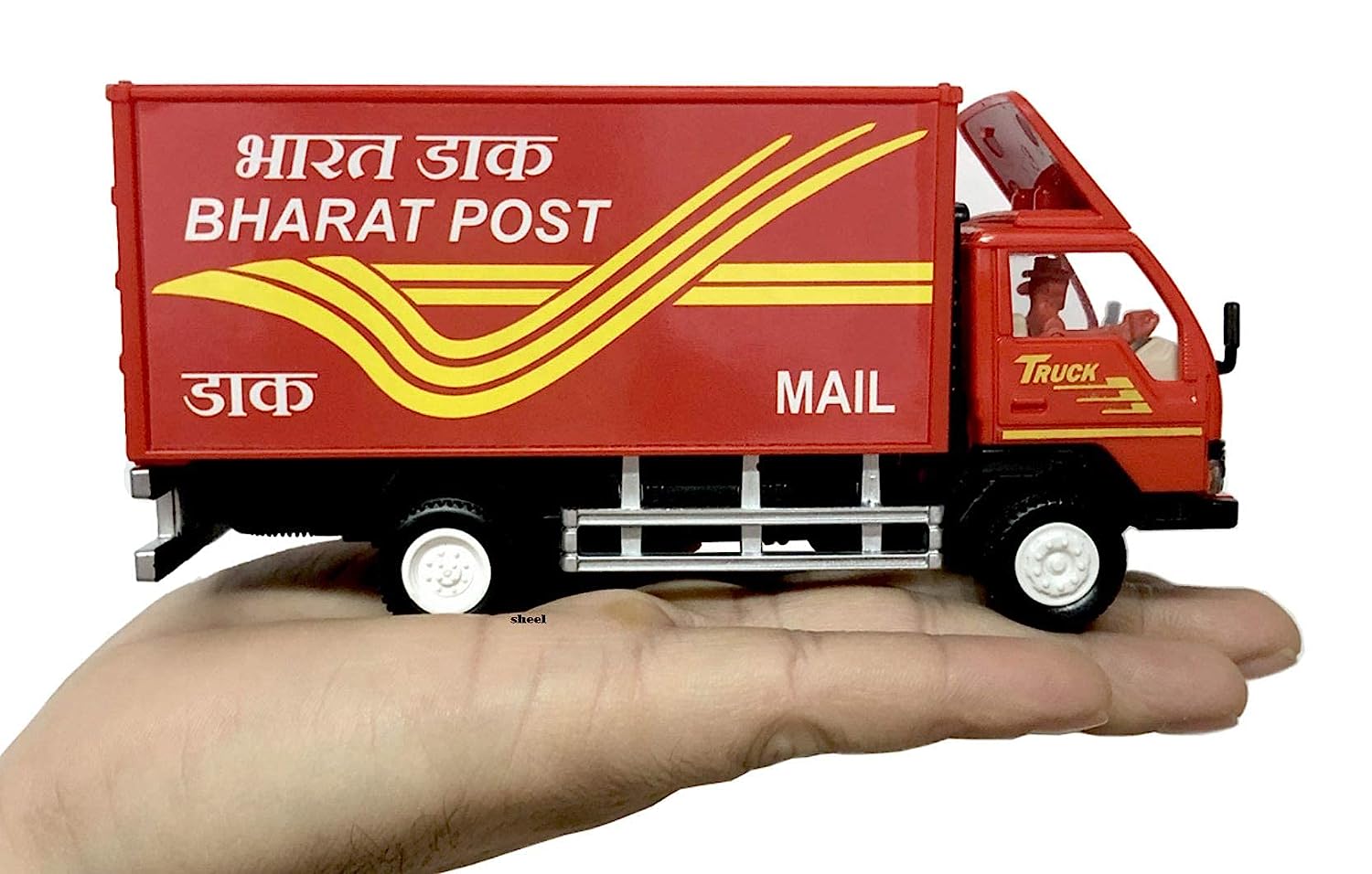 Centy Toys Panther Truck - Bharat Post Red - MRGTOYS