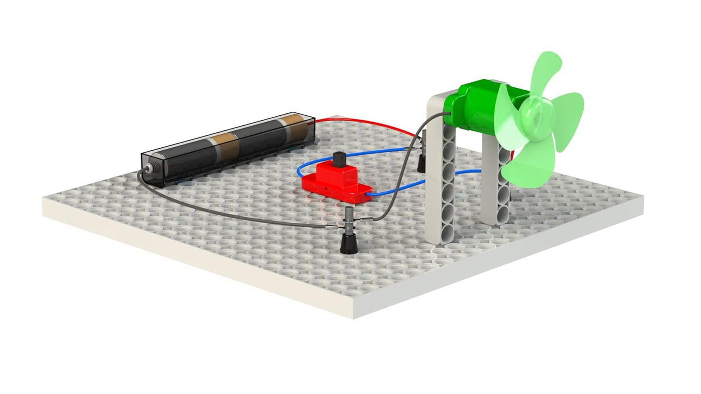 Blix Robotix - Electromagnetix, Science Kit, Educational DIY Building Set, Construction Toys, for 9+ Years Boys and Girls