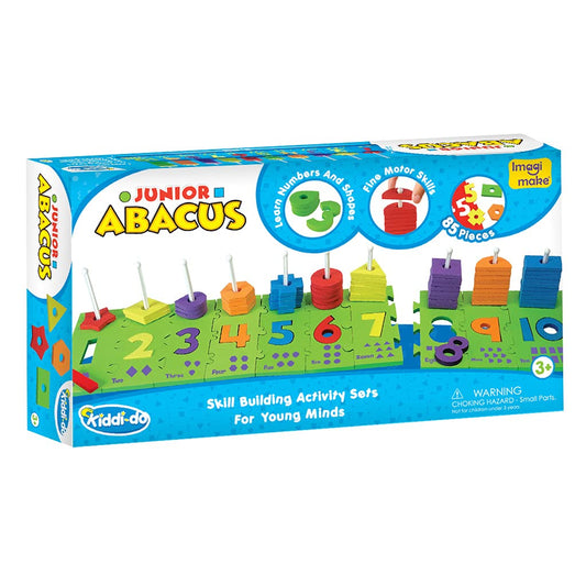 Imagimake Plastic Abacus Skill Building Activity Set, Multicolour, 2 Years and Above