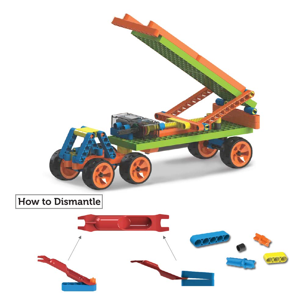 BLIX - Power Screw DIY, Science Kit,Educational,Stem Learning kit, Building and Construction Toys,7 yr+ Boys and Girls - MRGTOYS