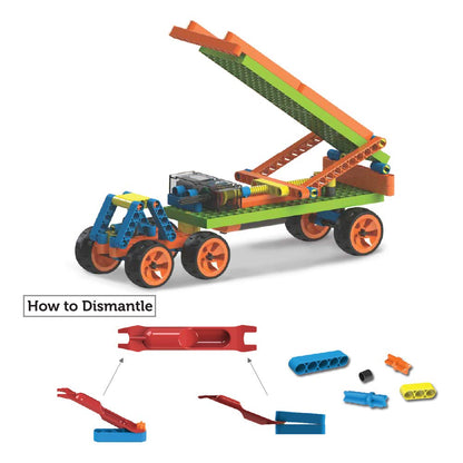 BLIX - Power Screw DIY, Science Kit,Educational,Stem Learning kit, Building and Construction Toys,7 yr+ Boys and Girls - MRGTOYS