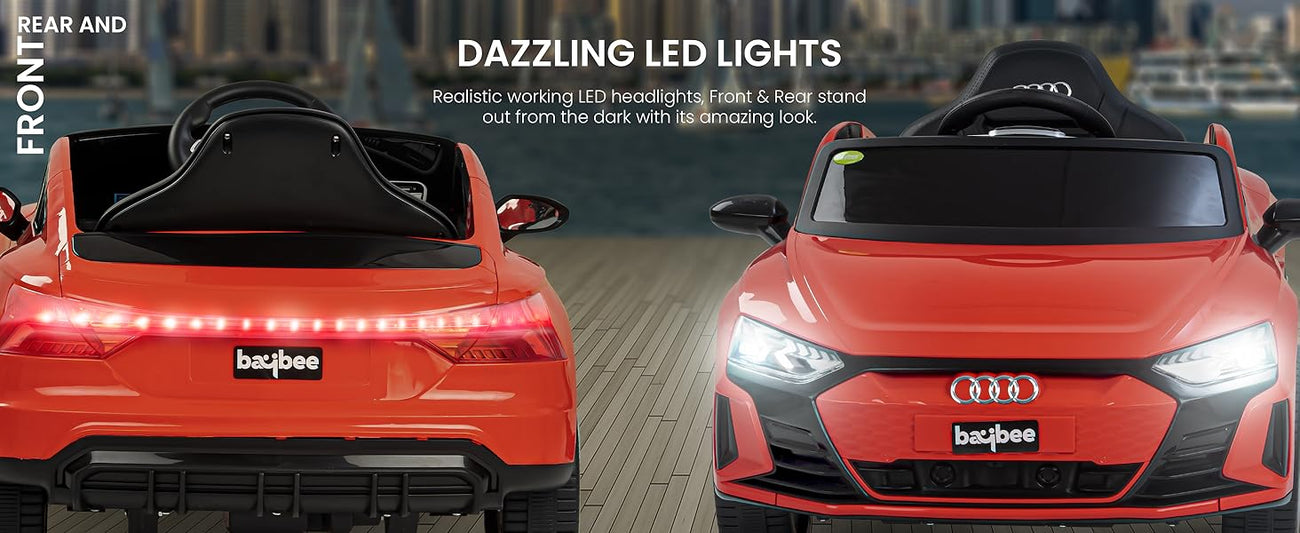 Baybee Official Licenced Audi Battery Operated Car for kids