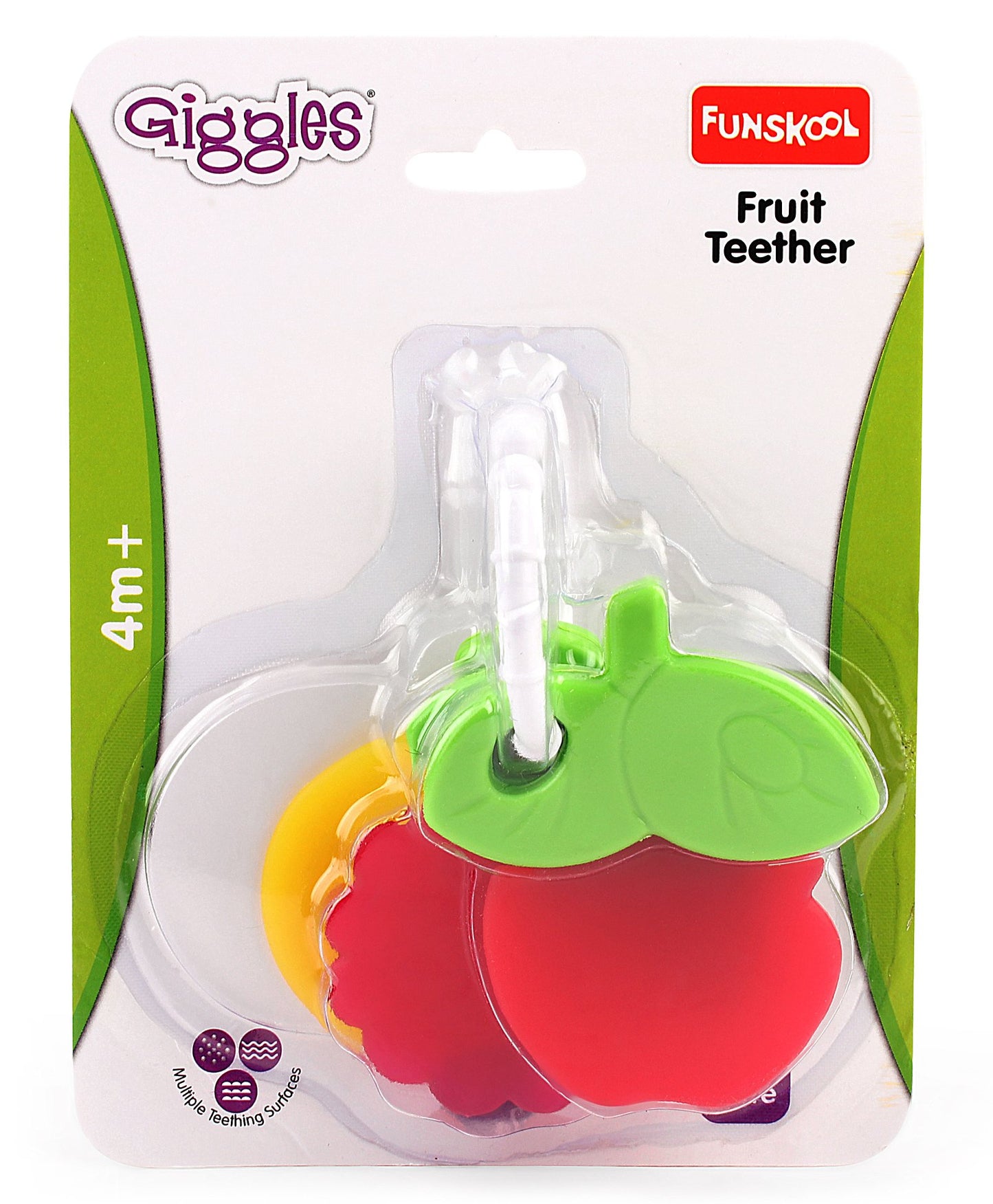 Funskool Giggles Fruit Teether (Color May Vary)