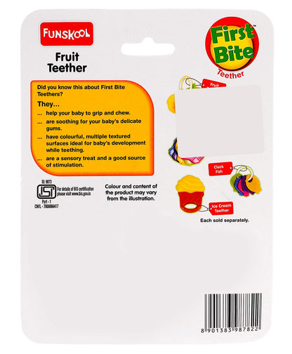 Funskool Giggles Fruit Teether (Color May Vary)