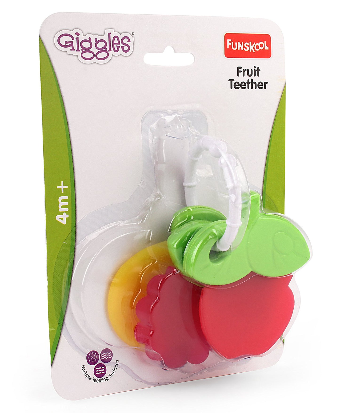 Funskool Giggles Fruit Teether (Color May Vary)
