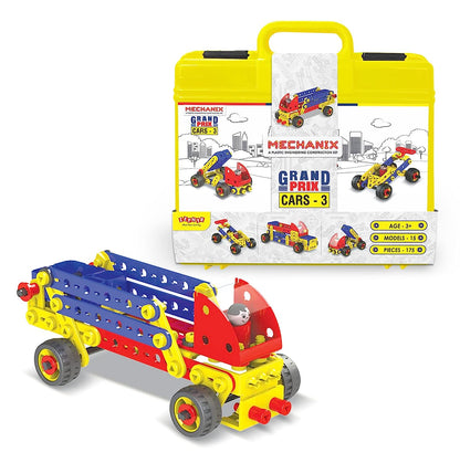 MECHANIX 3602003 Plastic Cars-3|Multicolor