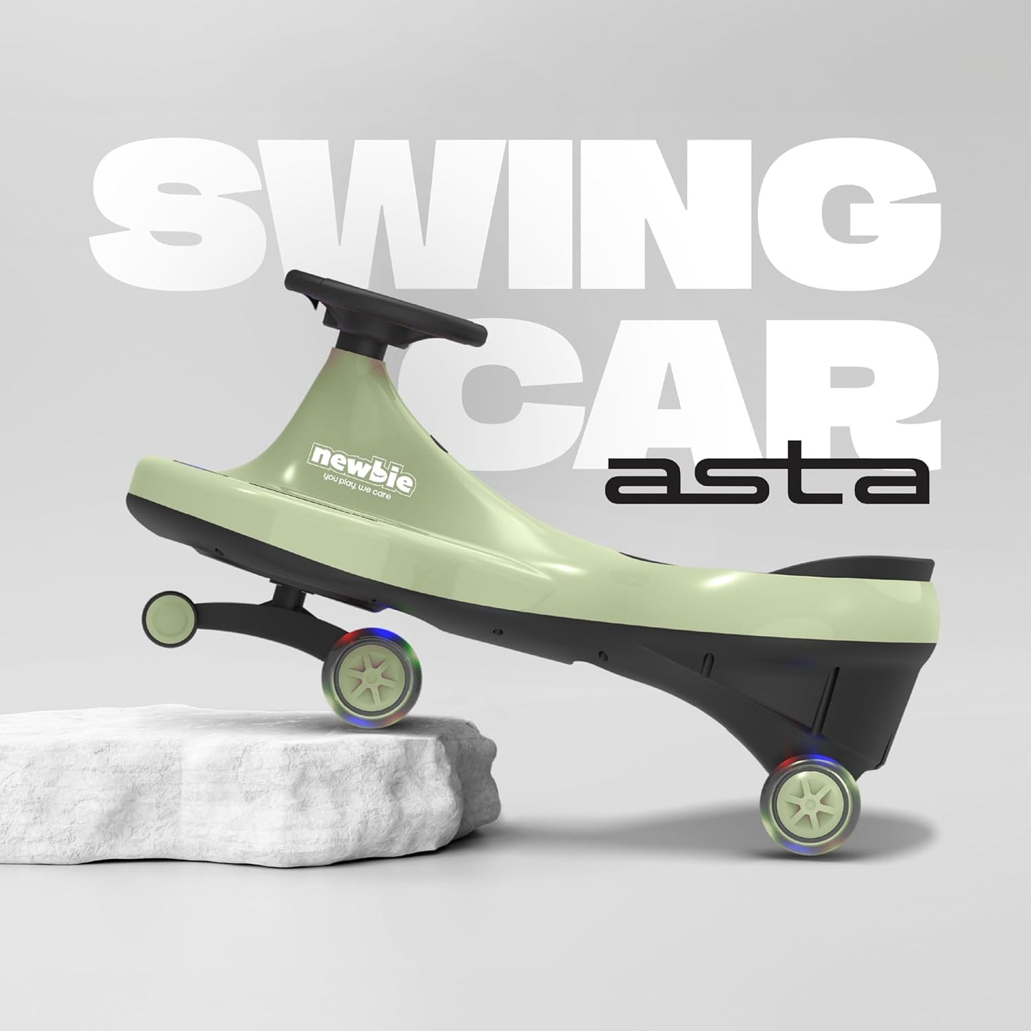 Newbie Asta Magic Swing Car Rider for Kids