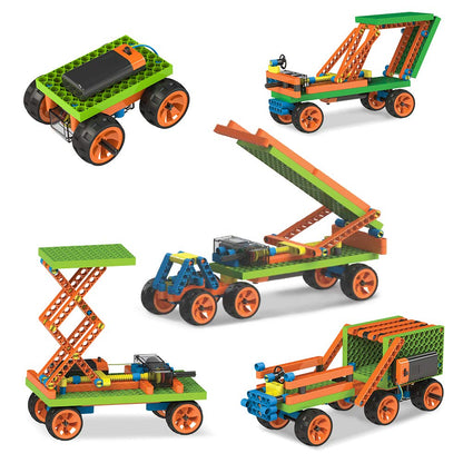 BLIX - Power Screw DIY, Science Kit,Educational,Stem Learning kit, Building and Construction Toys,7 yr+ Boys and Girls - MRGTOYS